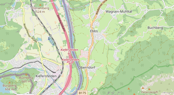 Ausflugsziel auf Karte