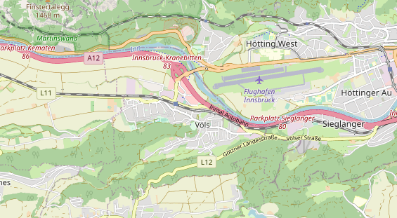 Ausflugsziel auf Karte