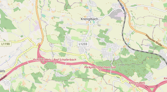 Destination d'excursion sur la carte