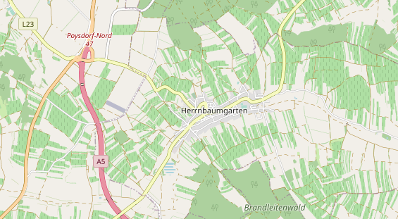 Ausflugsziel auf Karte