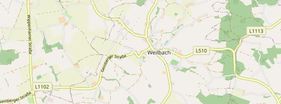 Destination d'excursion sur la carte