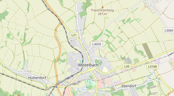 Destination d'excursion sur la carte