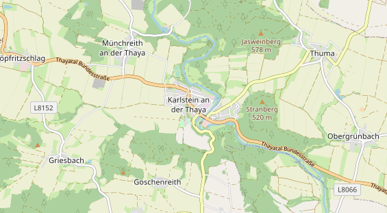 Ausflugsziel auf Karte