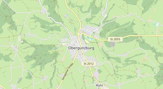 Destinazione dell'escursione sulla carta