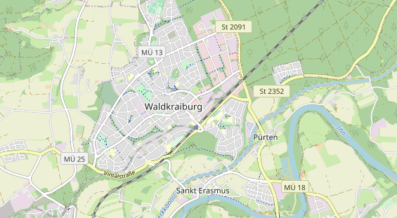 Ausflugsziel auf Karte