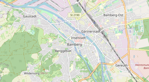 Destinazione dell'escursione sulla carta