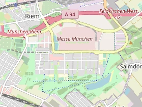 Destinazione dell'escursione sulla carta