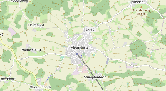 Ausflugsziel auf Karte