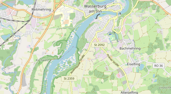 Ausflugsziel auf Karte