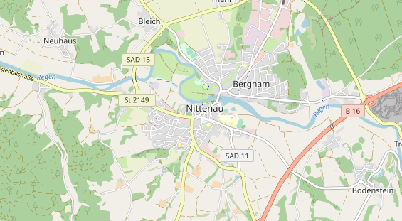 Destination d'excursion sur la carte