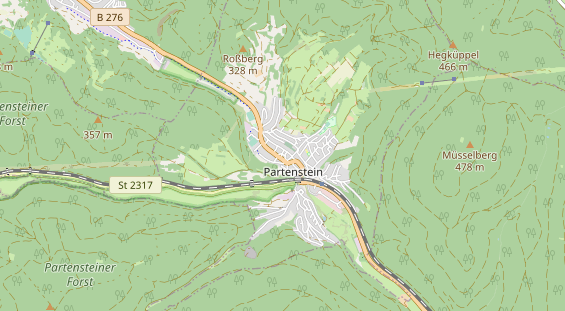 Ausflugsziel auf Karte