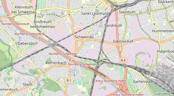 Destinazione dell'escursione sulla carta