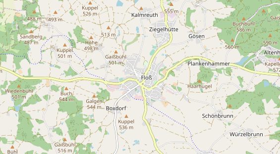 Ausflugsziel auf Karte