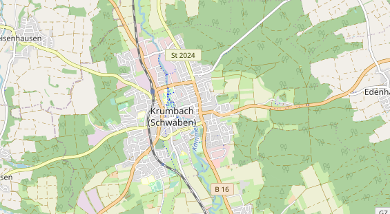 Ausflugsziel auf Karte