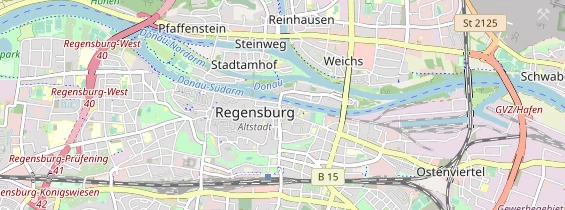 Destinazione dell'escursione sulla carta