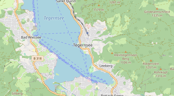 Ausflugsziel auf Karte