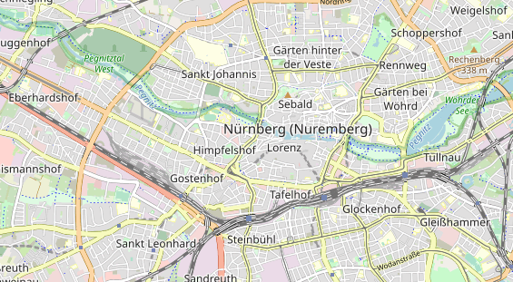 Destination d'excursion sur la carte