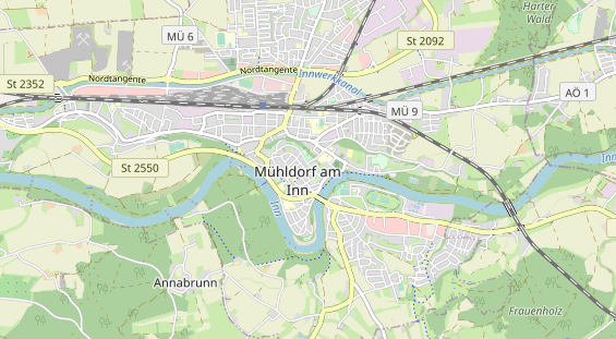 Ausflugsziel auf Karte