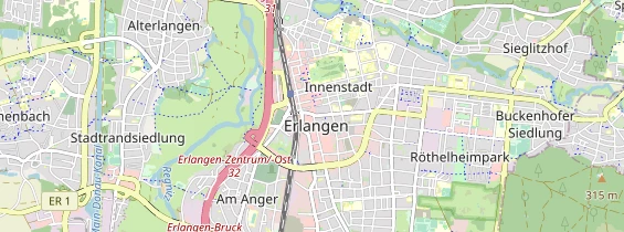 Ausflugsziel auf Karte