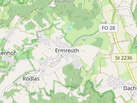 Ausflugsziel auf Karte