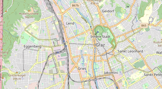 Destination d'excursion sur la carte