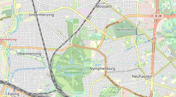 Excursiebestemming op kaart