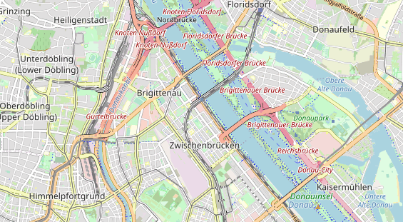 Destination d'excursion sur la carte