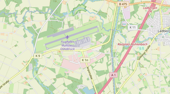 Destinazione dell'escursione sulla carta