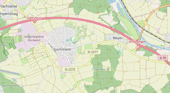 Ausflugsziel auf Karte