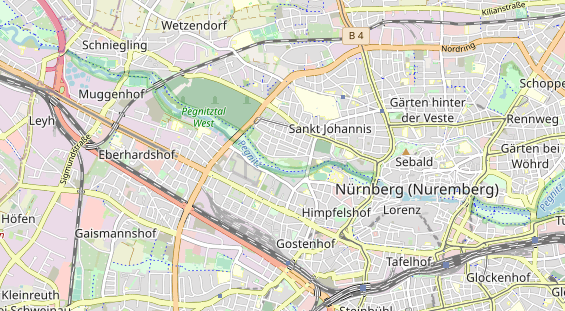 Ausflugsziel auf Karte