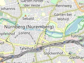Destination on map