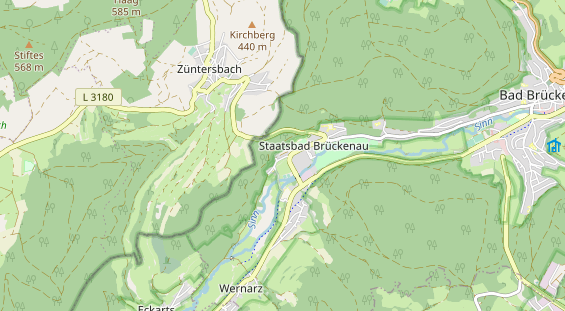 Ausflugsziel auf Karte