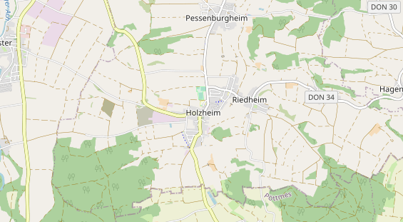 Ausflugsziel auf Karte