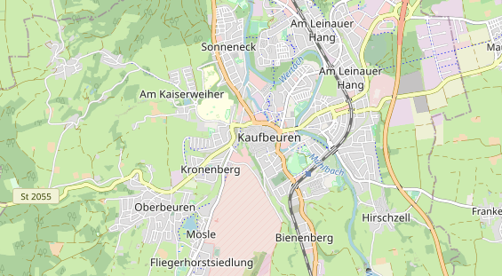 Destinazione dell'escursione sulla carta