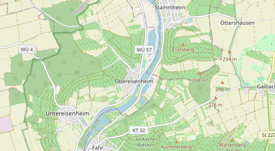 Ausflugsziel auf Karte