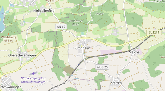 Ausflugsziel auf Karte