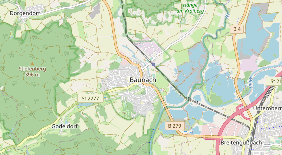 Ausflugsziel auf Karte