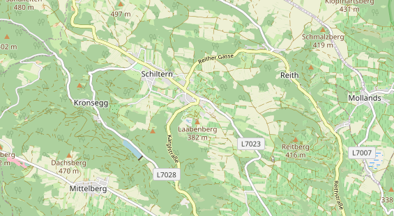 Destination on map