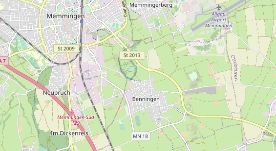 Destination d'excursion sur la carte