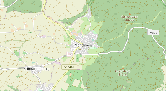 Ausflugsziel auf Karte