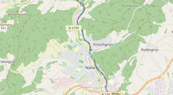 Ausflugsziel auf Karte