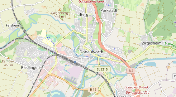 Ausflugsziel auf Karte