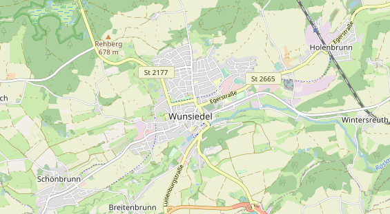 Ausflugsziel auf Karte