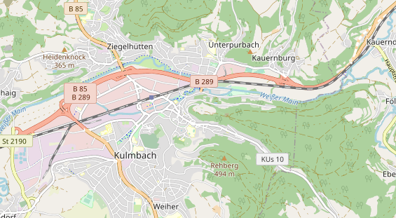 Ausflugsziel auf Karte