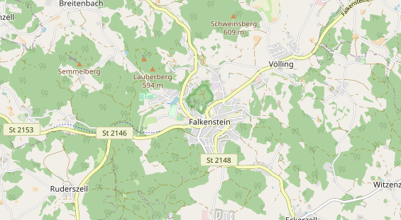 Destination d'excursion sur la carte