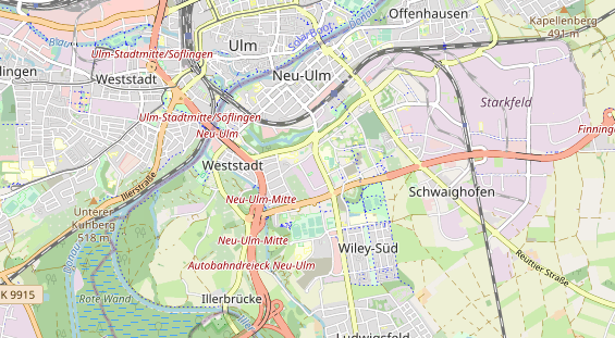 Ausflugsziel auf Karte