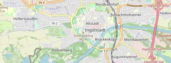 Destination d'excursion sur la carte