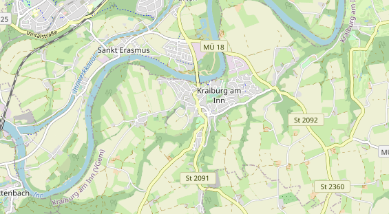 Ausflugsziel auf Karte