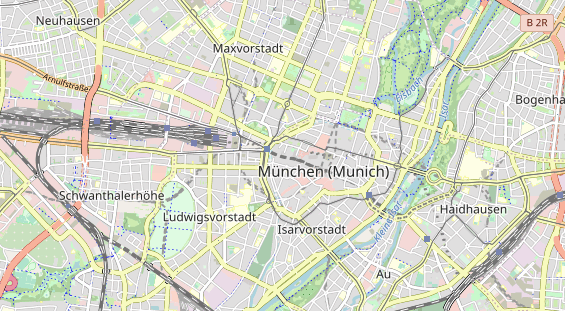 Destinazione dell'escursione sulla carta