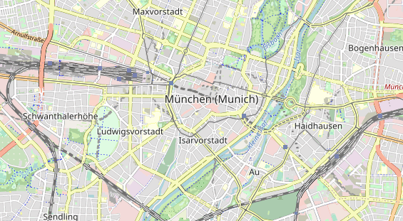 Excursiebestemming op kaart